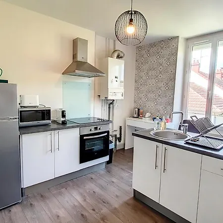 아파트 F2 Refait A Neuf Tout Confort 몽뤼꽁